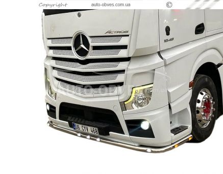 Захист переднього бампера Mercedes Actros MP4 - дод послуга: встановлення діодів фото 9