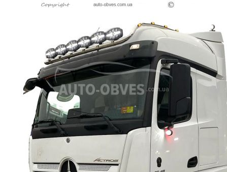 Кріплення під фари на дах Mercedes Actros MP4, довгий варіант, послуга: встановлення діодів фото 0