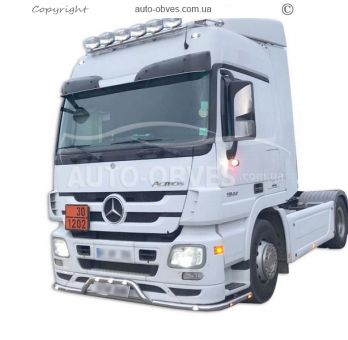 Roof headlight holder Mercedes Actros MP3, service: installation of diodes фото 2