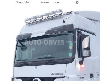 Roof headlight holder Mercedes Actros MP3, service: installation of diodes фото 1