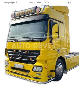 Захист переднього бампера Mercedes Actros MP3 - дод послуга: встановлення діодів фото 8