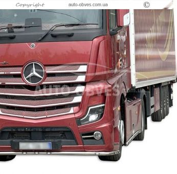 Side protection for Mercedes Actros MP4 MP5 - possible installation of diodes фото 8