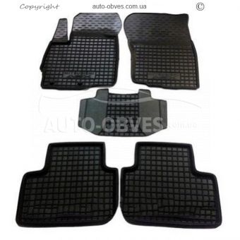Floor mats Mitsubishi ASX 2013-2016 - type: polyurethane фото 0