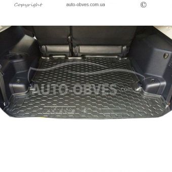 Cargo mat Mitsubishi Pajero IV 2006-2019 - type: polyurethane фото 1