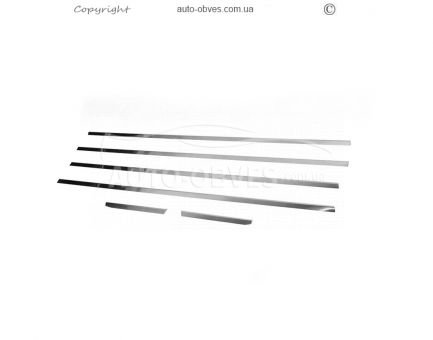 Окантовка вікон нижня Mitsubishi ASX 2010-2020 фото 1
