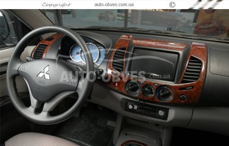 Декор на панель Mitsubishi L200 2006-2014 - тип: наклейки фото 2
