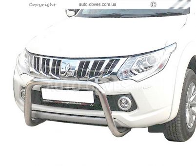 Front bumper guard Fiat Fullback 2016-... - type: model product фото 0