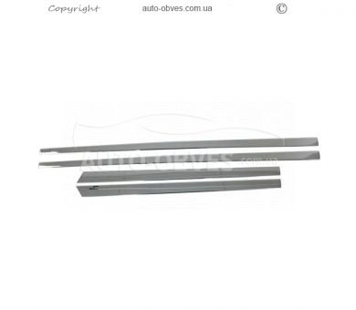 Молдинги на двери Mitsubishi L200 2015-2024 фото 0