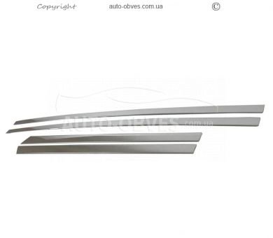 Молдинги на двери Mitsubishi L200 2015-2024 фото 1