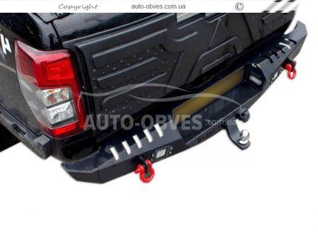 Rear power bumper for MItsubishi L200 2019-2024 фото 2