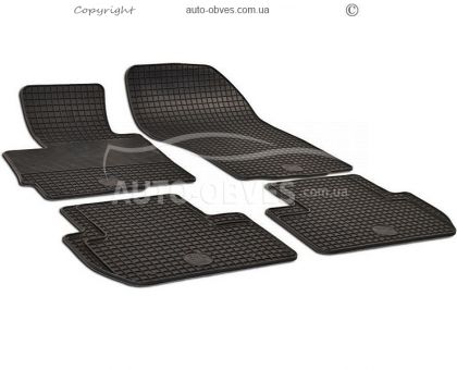 Floor mats rubber Peugeot 4007 2007-2013, 4 pcs фото 0