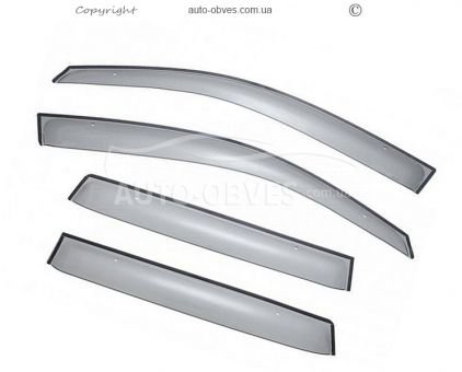 Дефлекторы на окна ветровики Mitsubishi Outlander XL 2007-2012 фото 0