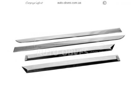 Covers for door moldings Opel Astra H sd photo 0