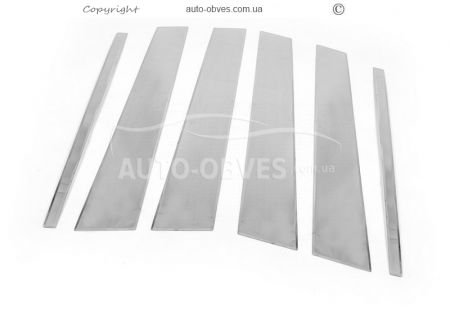 Cover moldings door pillars Range Rover Sport 2005-2012 stainless steel фото 0
