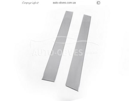 Door pillar moldings Volkswagen Caddy 2015-2020, 2 pcs фото 1