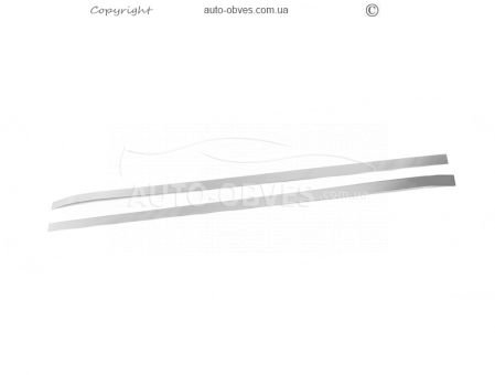 Sliding door lining Citroen Nemo, Peugeot Bipper stainless steel фото 1