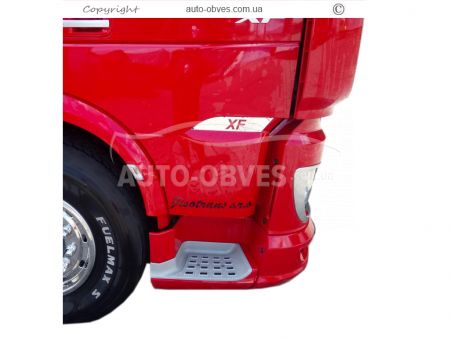 DAF XF euro 6 bottom door overlays - type: 2 pcs фото 1
