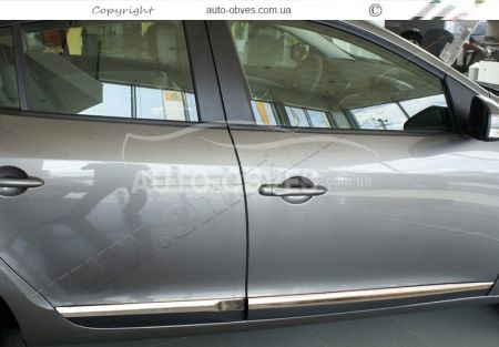 Renault Megan III Door Molding Covers фото 3