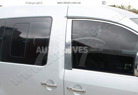 Молдинги дверних стійок Volkswagen Caddy - тип: 2 шт фото 5