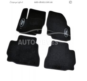 Rugs Ford Mondeo 2008-2014 - material: - pile, kt 4pcs, black фото 0
