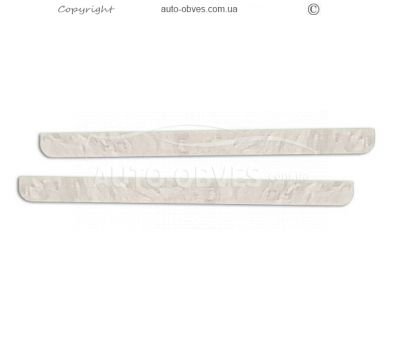 Side drawer door trims, bottom strip MAN TGS 2 pcs фото 0