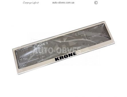 License plate frame for Krone trailer - 1 pc фото 0