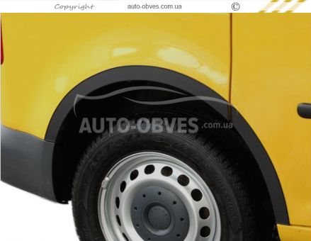 Накладки на арки Volkswagen Caddy - тип: абс фото 2