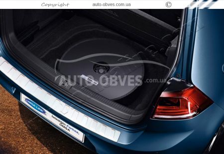 Накладка на задній бампер VW Golf VII - тип: hb фото 2