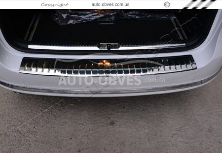 Rear bumper trim VW Passat B7 SW фото 4