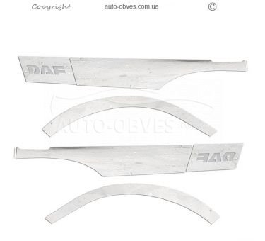 Fringing wheel arches DAF XF euro 5 - 6 pcs фото 0