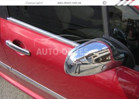 Окантовка вікон Peugeot 307 - тип: нержавійка 4 шт фото 2