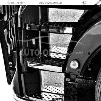 MAN TGX running boards - type: 6 v2 фото 1