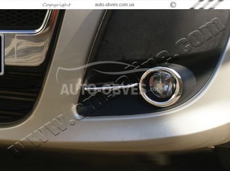 Накладки на протитуманні фари Fiat Doblo фото 4