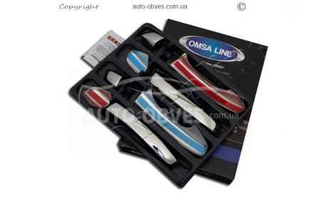 Covers for door handles Skoda Fabia MK3 2014-2021 фото 2