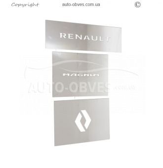 Накладки на підніжки всередину Renault Magnum - тип: 6 шт фото 0