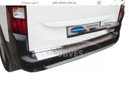 Накладка на задній бампер для Opel Combo 2019-... фото 4