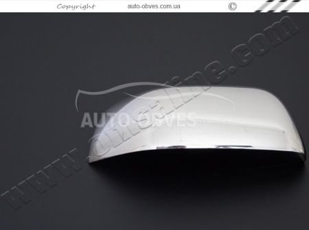 Covers for mirrors Toyota Camry stainless steel фото 5