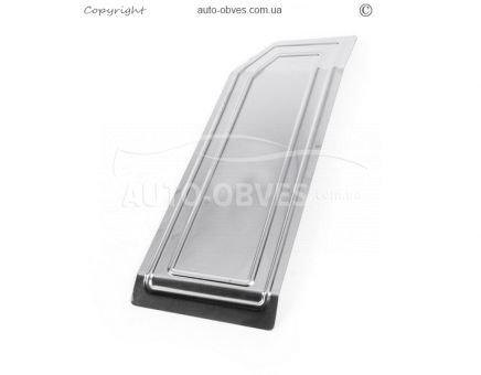 Cover for tank hatch Volkswagen Crafter stainless steel фото 1