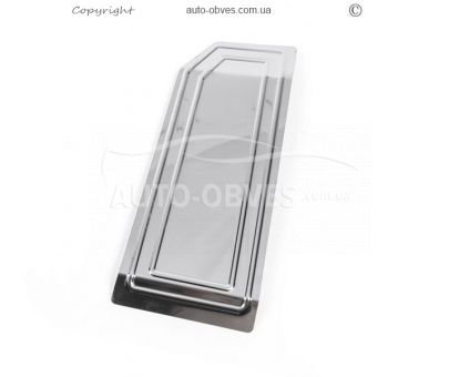 Mercedes Sprinter tank flap stainless steel фото 1