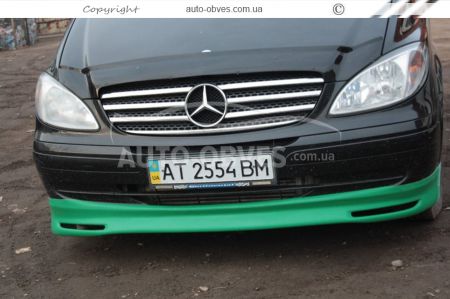 Накладка на бампер Mercedes Vito w639 2010-2014 - тип: під фарбування brb v1 фото 5