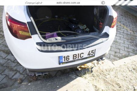 Rear bumper cover Opel Astra J 2010-… SD, ABS фото 7