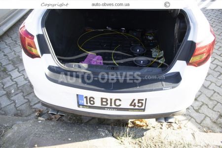 Rear bumper cover Opel Astra J 2010-… SD, ABS фото 3