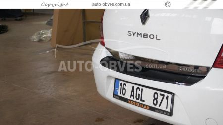 Накладка на задній бампер Dacia Logan III 2013-... фото 5