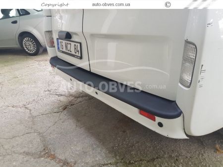 Накладка на задний бампер Opel Vivaro 2001-2014 фото 6