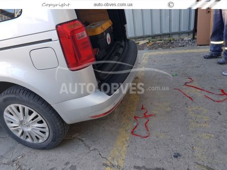 Rear bumper trim Volkswagen Caddy 2015-2020 фото 5