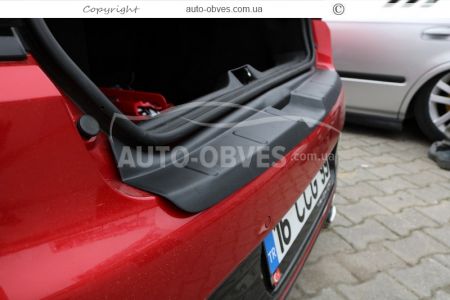 Накладка на задний бампер Renault Clio IV 2012-2017 фото 3
