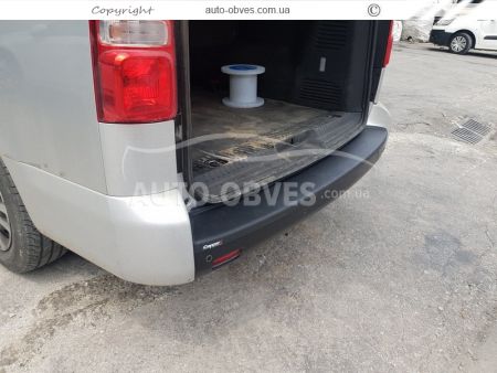 Накладка на задний бампер Peugeot Traveller 2016-... фото 4