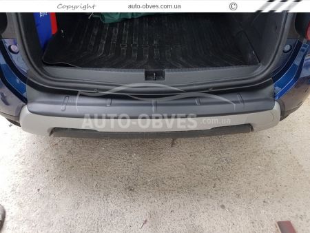Накладка на задній бампер Dacia Duster 2018-... фото 4
