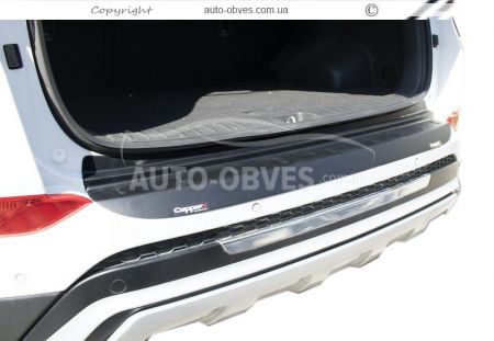 Rear bumper cover Hyundai Tucson TL 2015-2019 фото 0