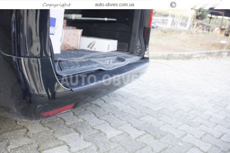 Rear bumper pad Mercedes Vito, V-class 447 2014-... фото 5